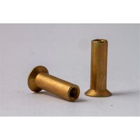 CF-AEA10-166 AEA10-166, Rivetnut Insert, 10-32 UNF-3B (.116-.166 Grip) Round Body, Countersunk Head, Aluminum,